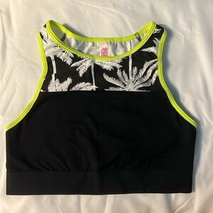 Victoria’s Secret pink palm tree bra